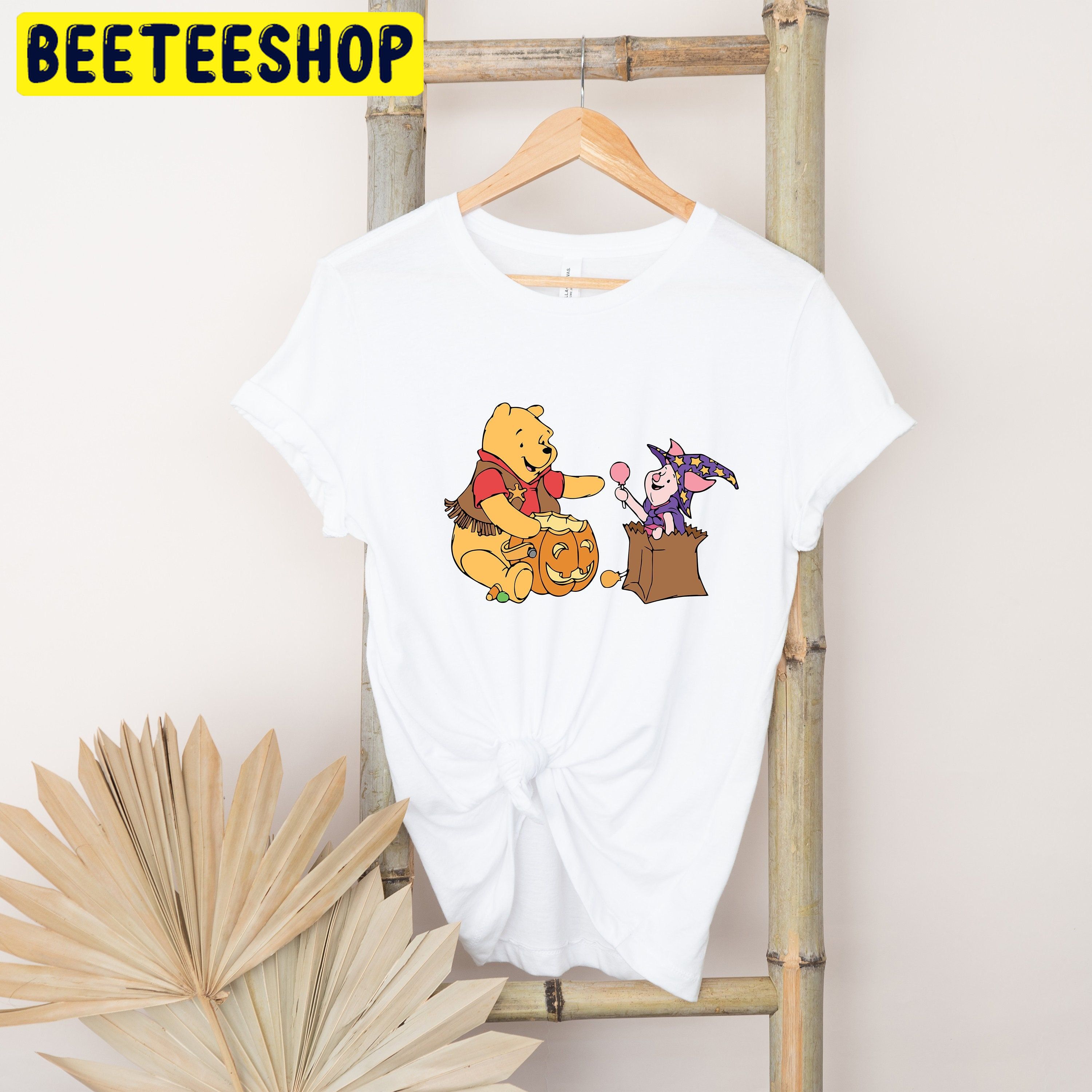 Piglet And Winnie Halloween Trending Unisex Shirt