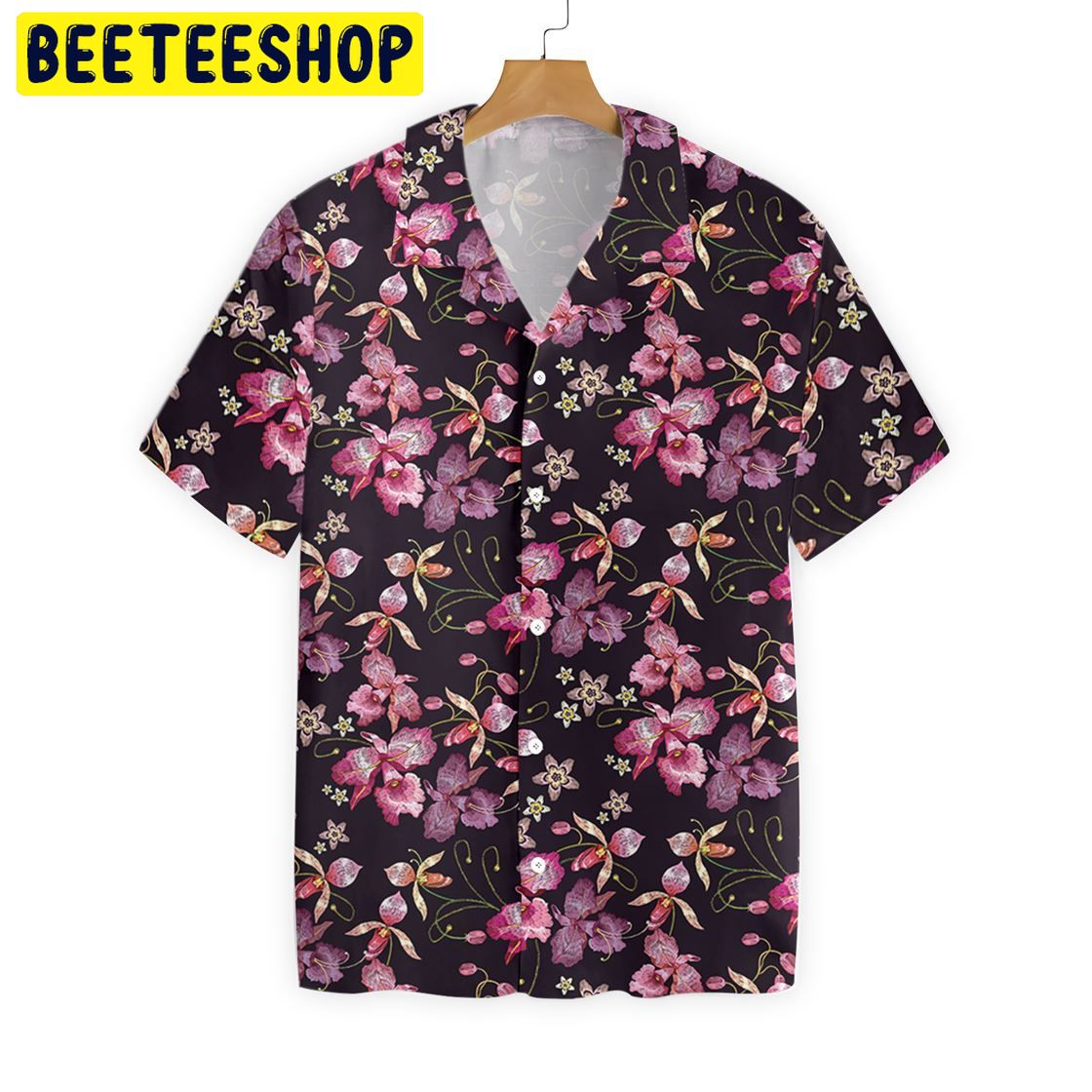 Pink Flower Trending Hawaiian Shirt