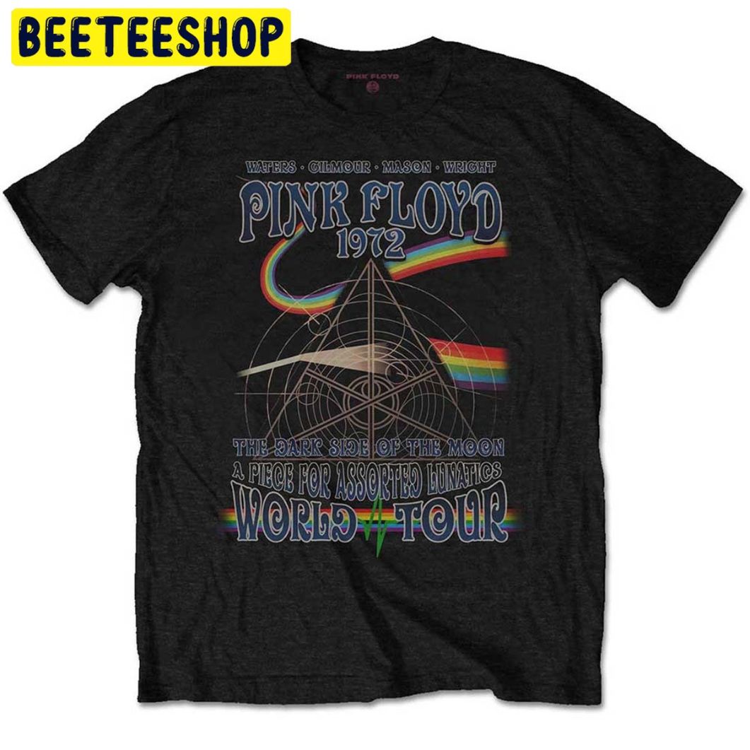 Pink Floyd 1972 Tour Dave Gilmour Roger Waters Trending Unisex Shirt