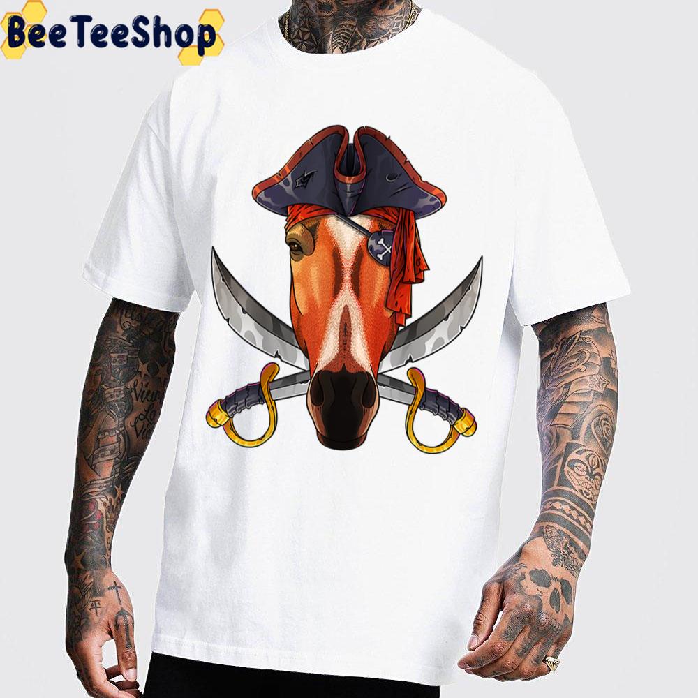 Pirate Horse Jolly Roger Trending Unisex T-Shirt