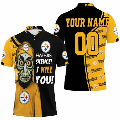 Pittsburgh Steelers Haters Silence The Dead Terrorist Personalized 3D All Over Print Polo Shirt