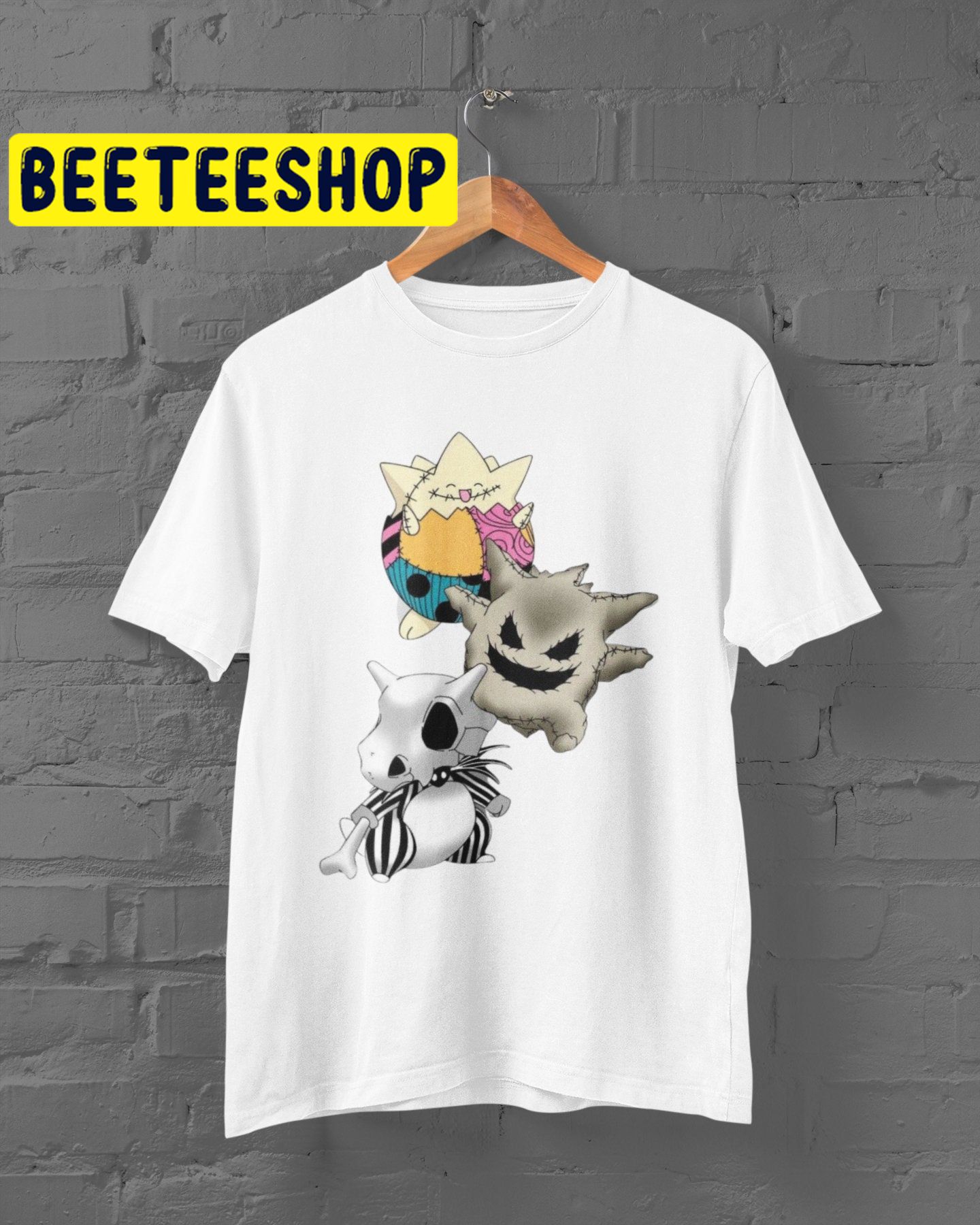 Pokemon Cubone Gengar Togepi Trending Unisex Shirt - Beeteeshop