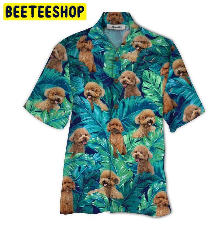 Poodle 3D All Over Printed Trending Hawaiian Shirt