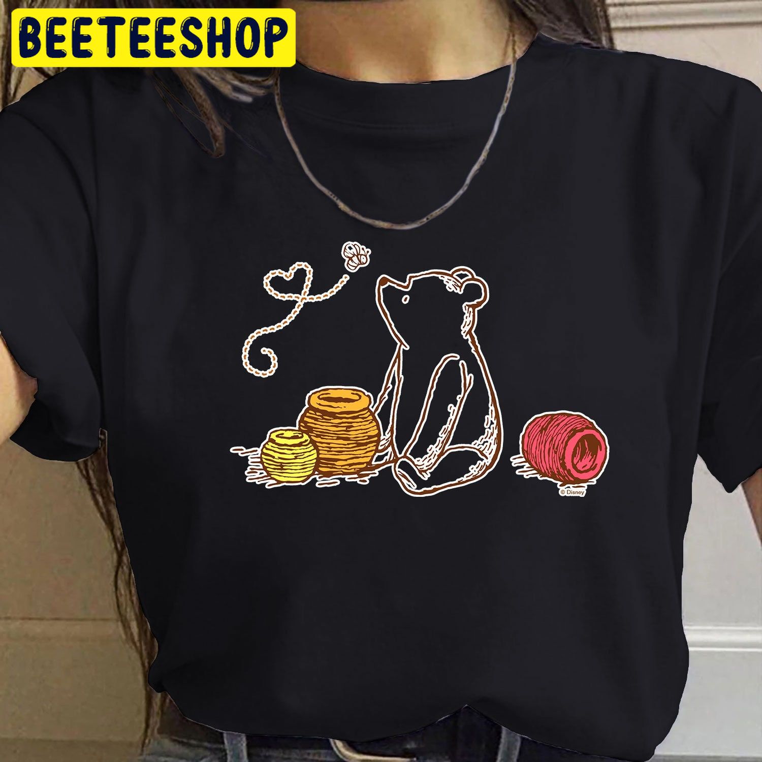 Pooh And Honey Pots Trending Unisex Shirt