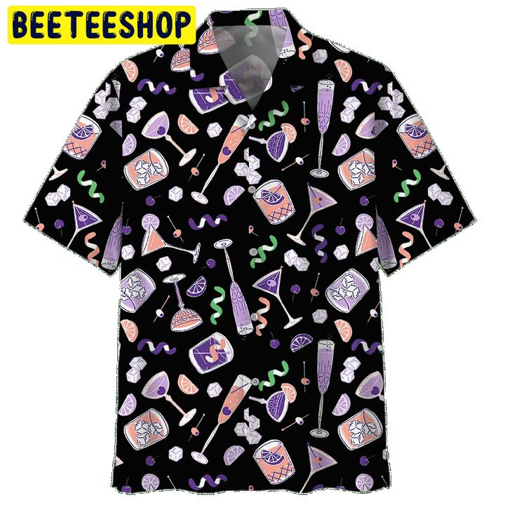 Pop Art Cocktail Trending Hawaiian Shirt