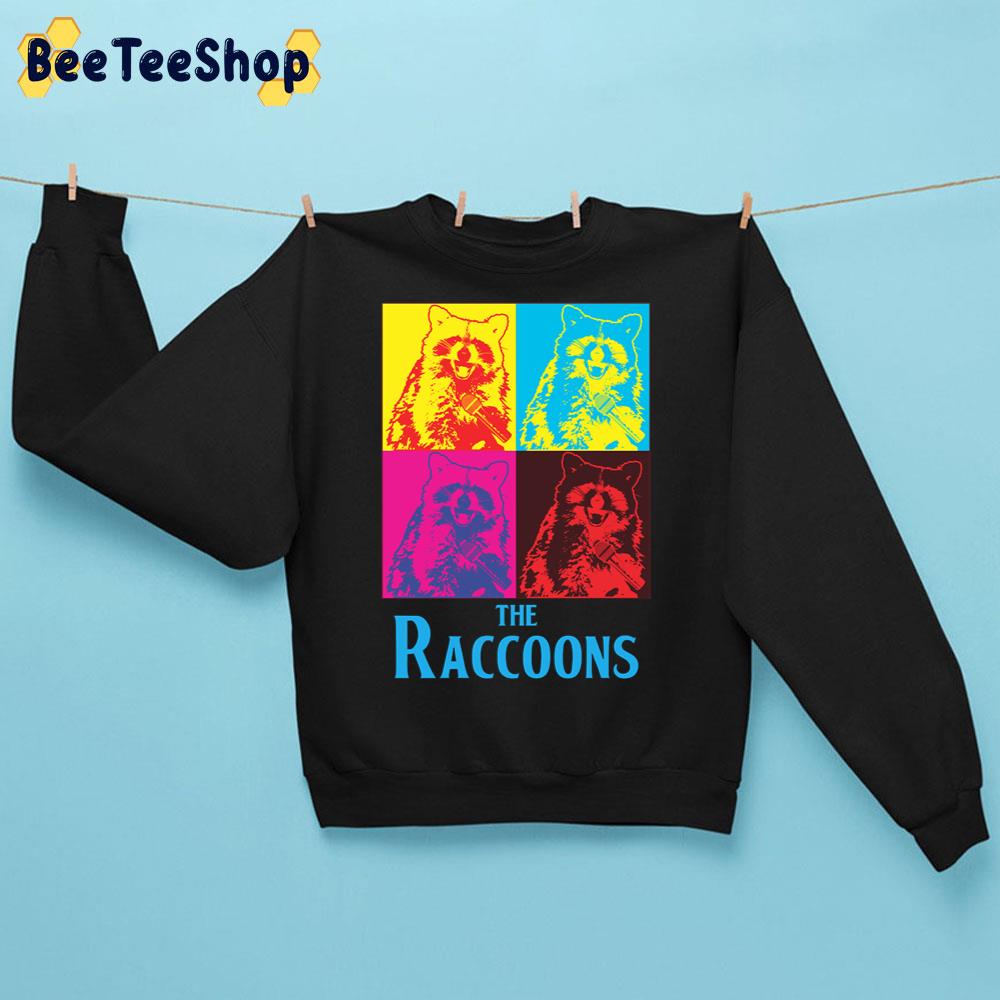 Pop Art The Raccoons Trending Unisex Sweatshirt