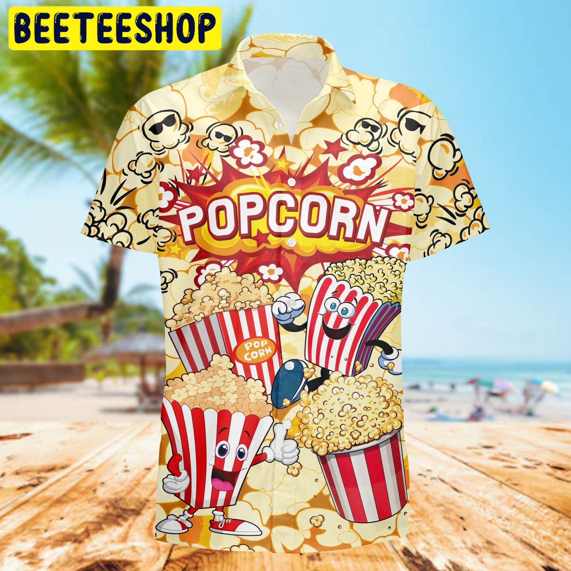 Popcorn Cute Trending Hawaiian Shirt