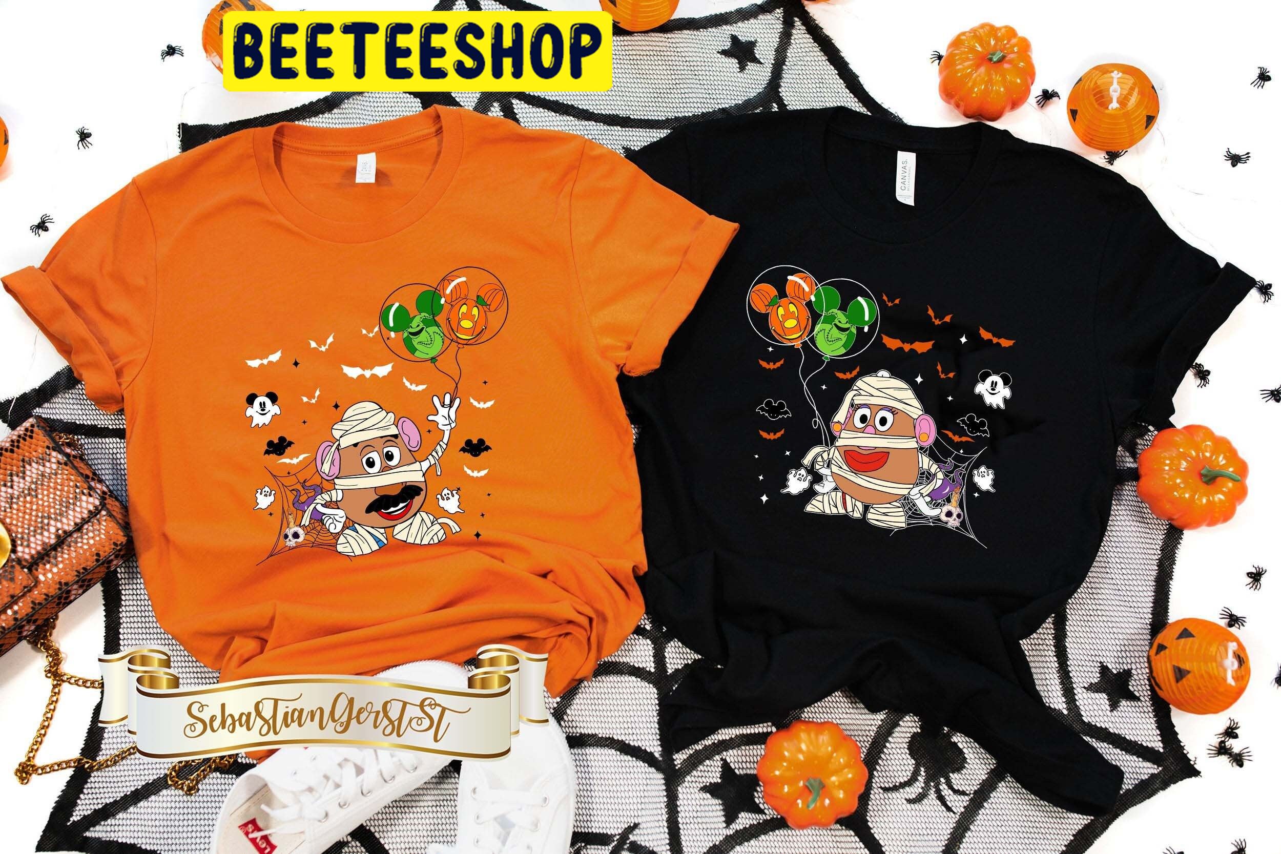 Potato Head Couple Disney Honeymoon Halloween Trending Unisex Shirt