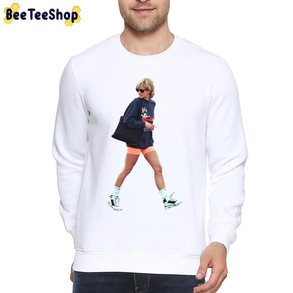 Princess Diana Streetwear Transparent Trending Unisex T-Shirt - Beeteeshop