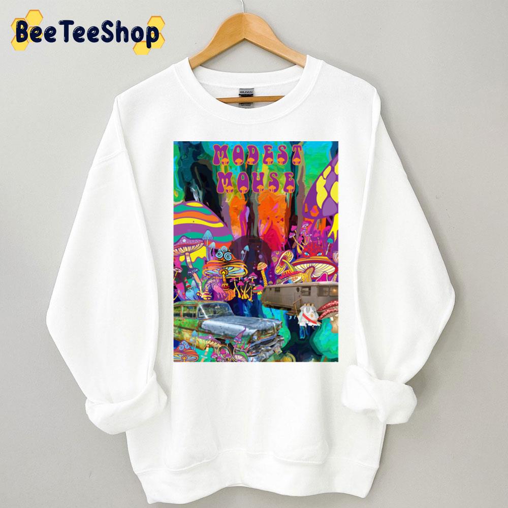 Psychedelic Design Modest Mouse Band Trending Unisex Sweatshirt