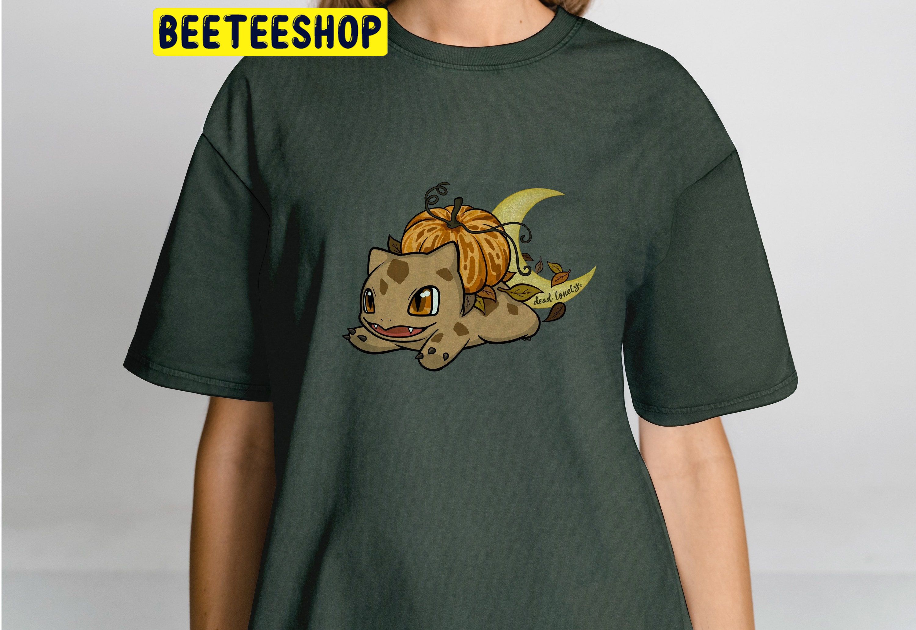 Pumpkin Bulb Frog Halloween Bulba Trending Unisex Shirt