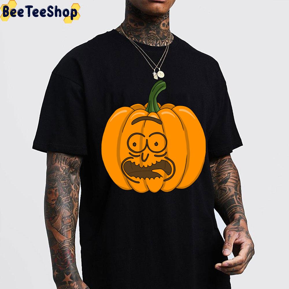 Pumpkin Rick Halloween Trending Unisex T-Shirt