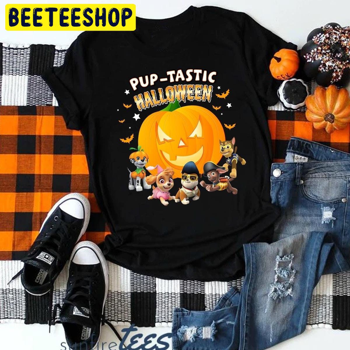 Pup Tastic Halloween Paw Patrol Trending Unisex Shirt