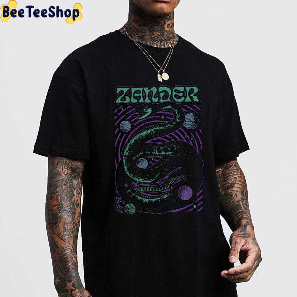 Python Devil Snake Graphic Zander Band Trending Unisex T-Shirt