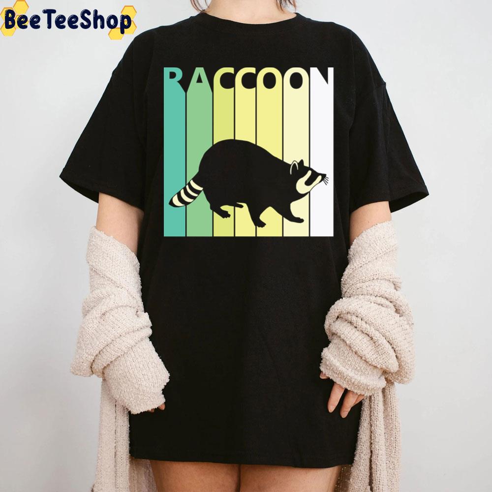 Raccoon Animal Vintage Art Trending Unisex T-Shirt