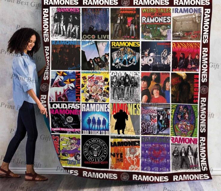 Ramones Cover Poster Quilt