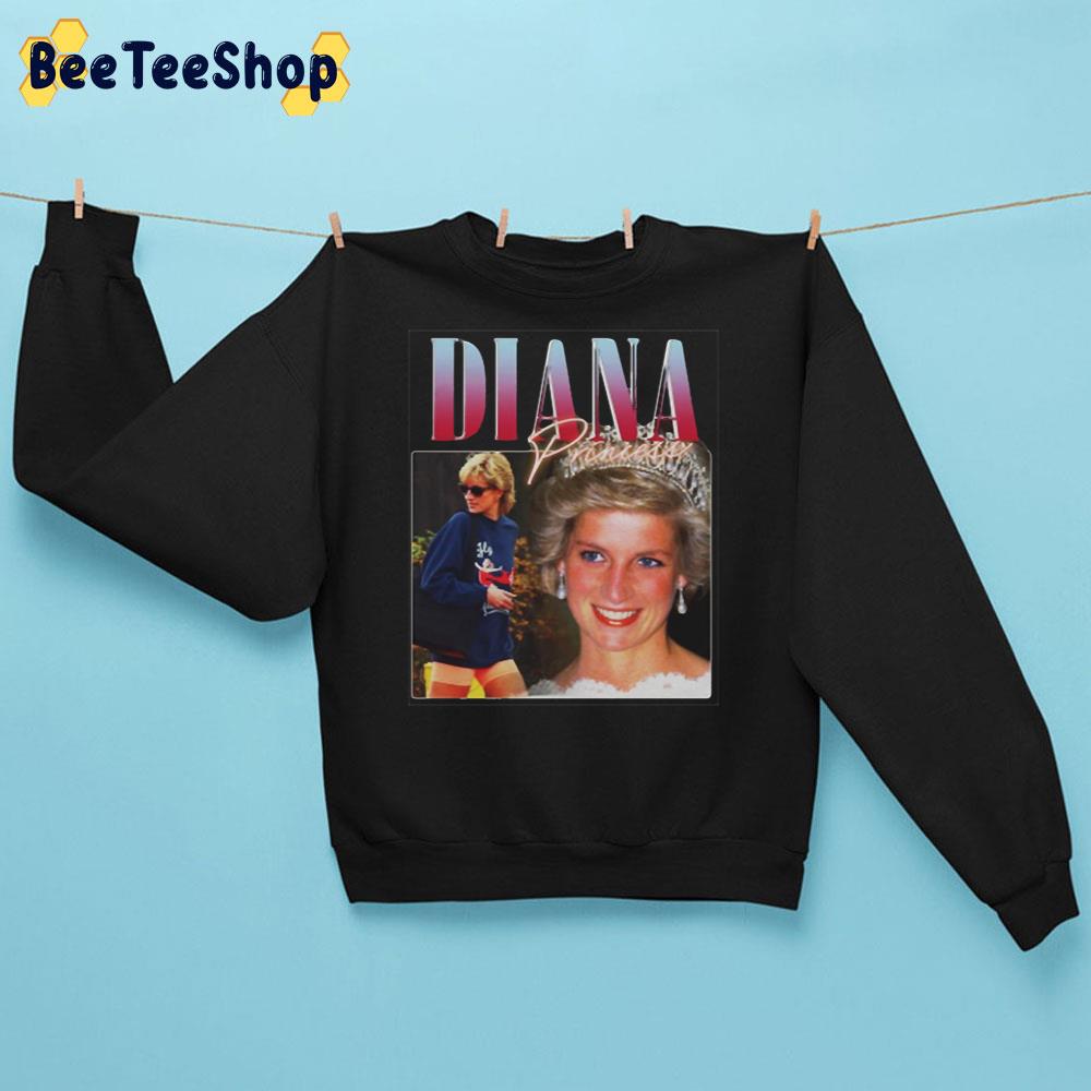 Rap Hip Hop Princess Diana 90s Retro Vintage Trending Unisex Sweatshirt