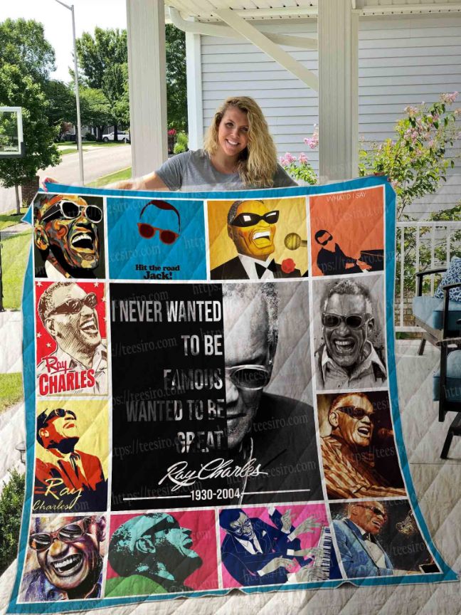 Ray Charles Quilt Blanket