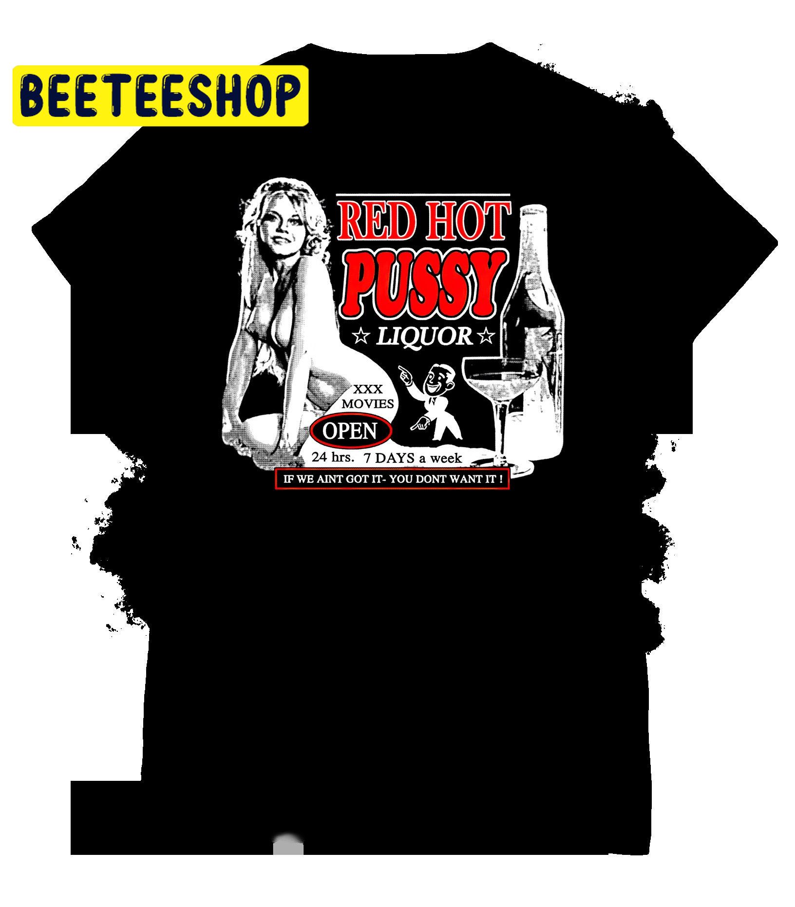 Red Pussy Liquors Rob Zombie Halloween Trending Unisex Shirt