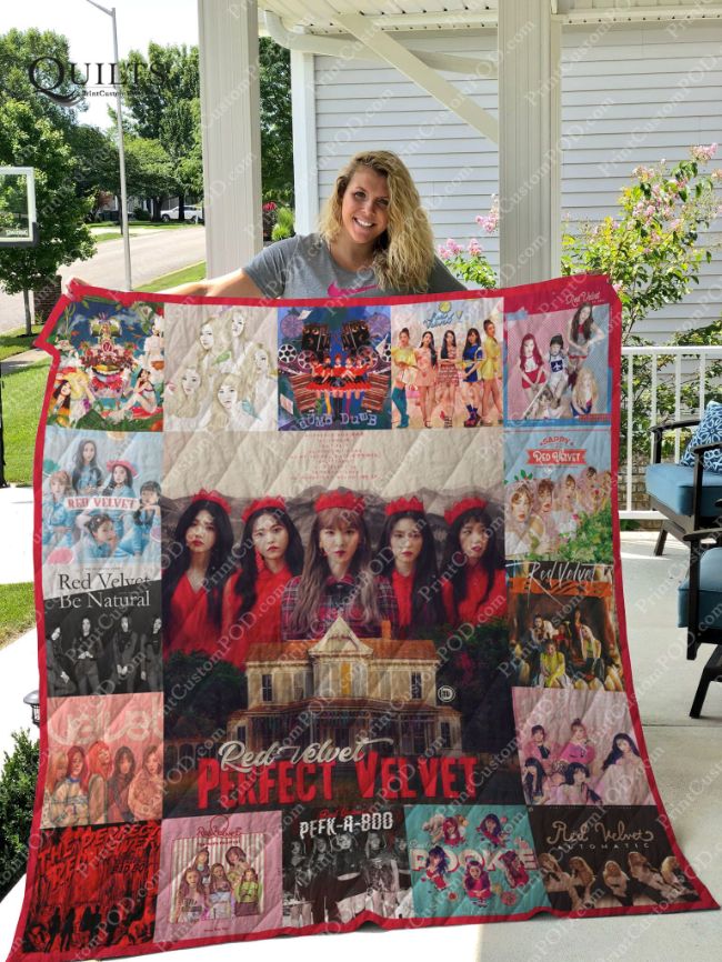 Red Velvet  Albums Quilt Blanket