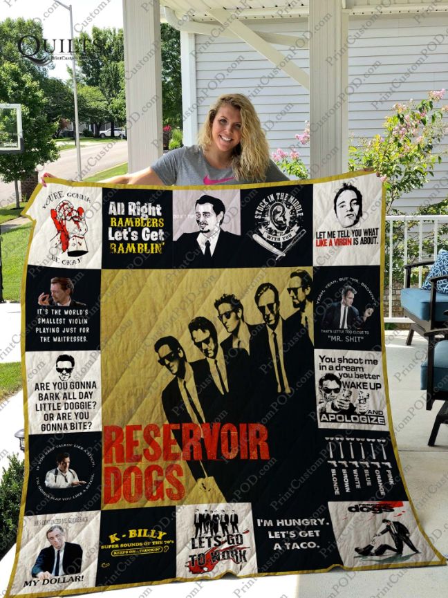 Reservoir Dogs Quilt Blanket