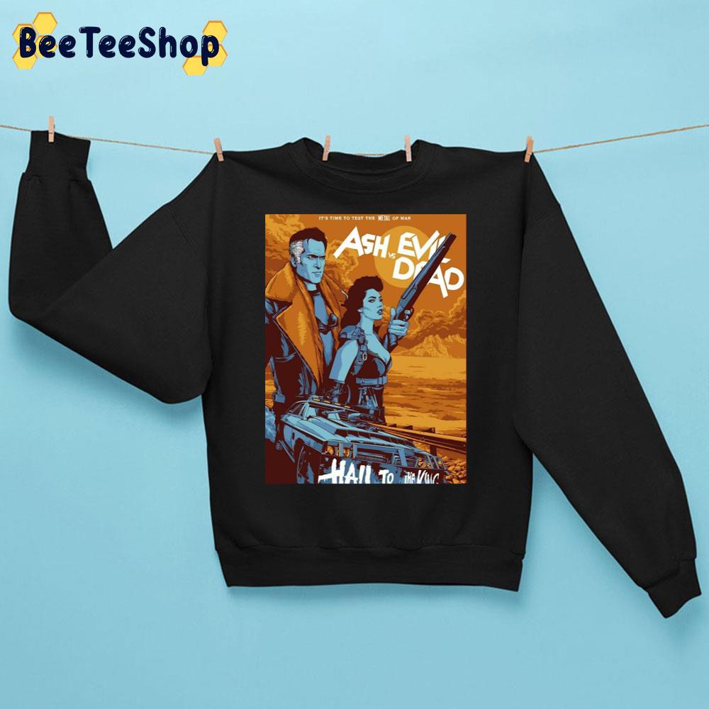 Retro Ash Vs Evil Dead Halloween Trending Unisex Sweatshirt