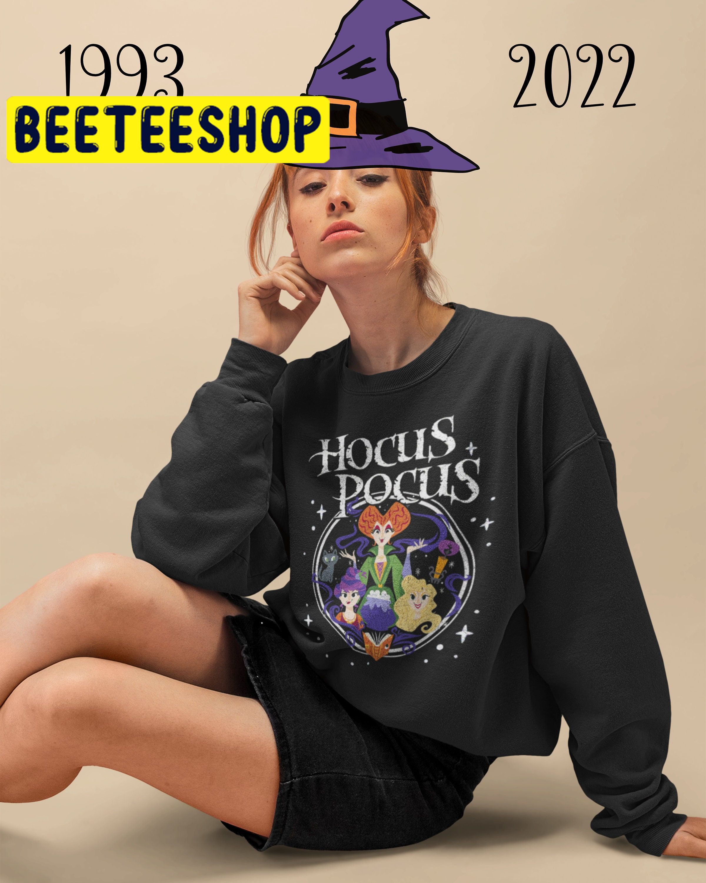 Retro Hocus Pocus Sanderson Sisters Halloween Trending Unisex Shirt