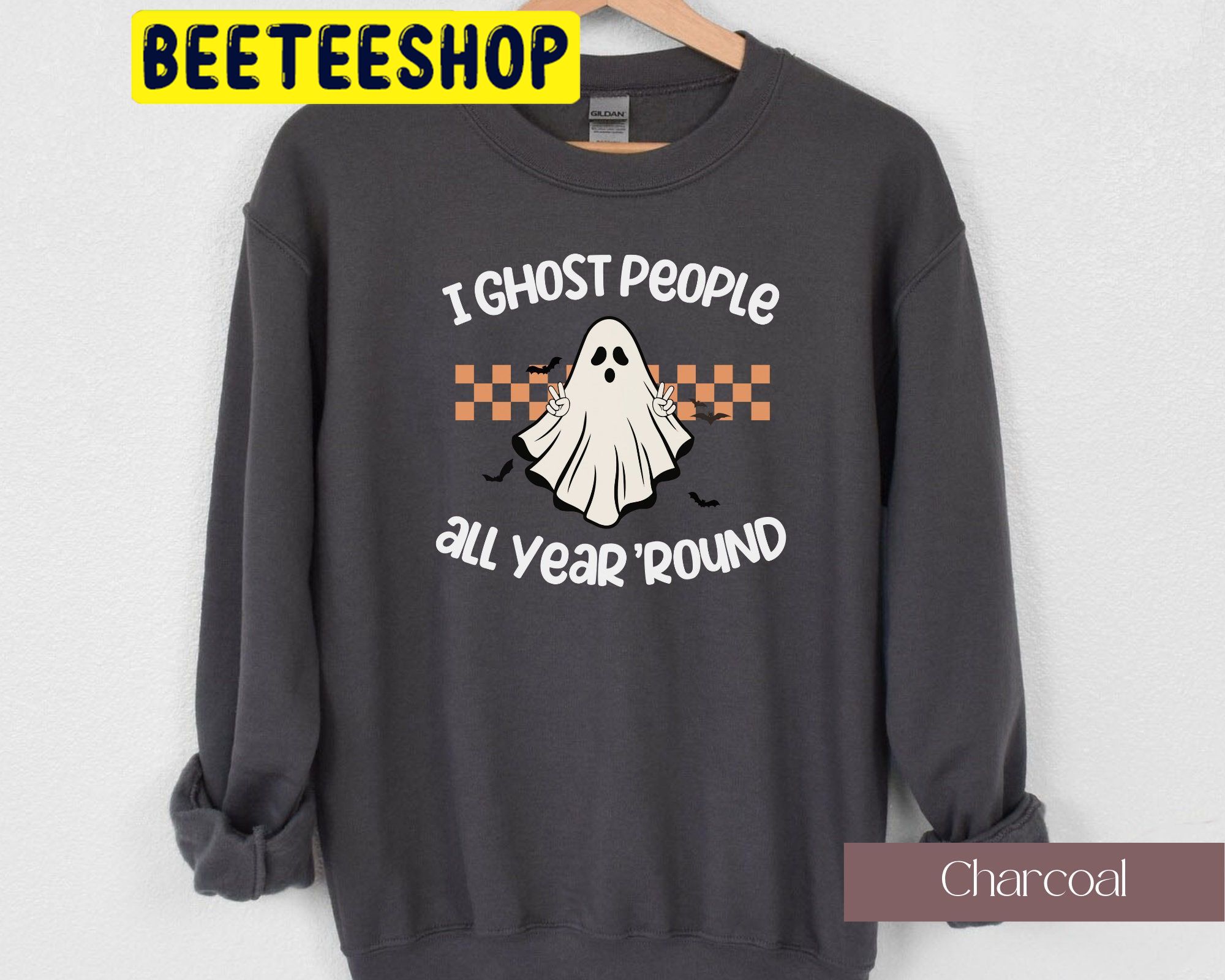 Retro I Ghost People Funny Ghost HalloweenTrending Unisex Shirt