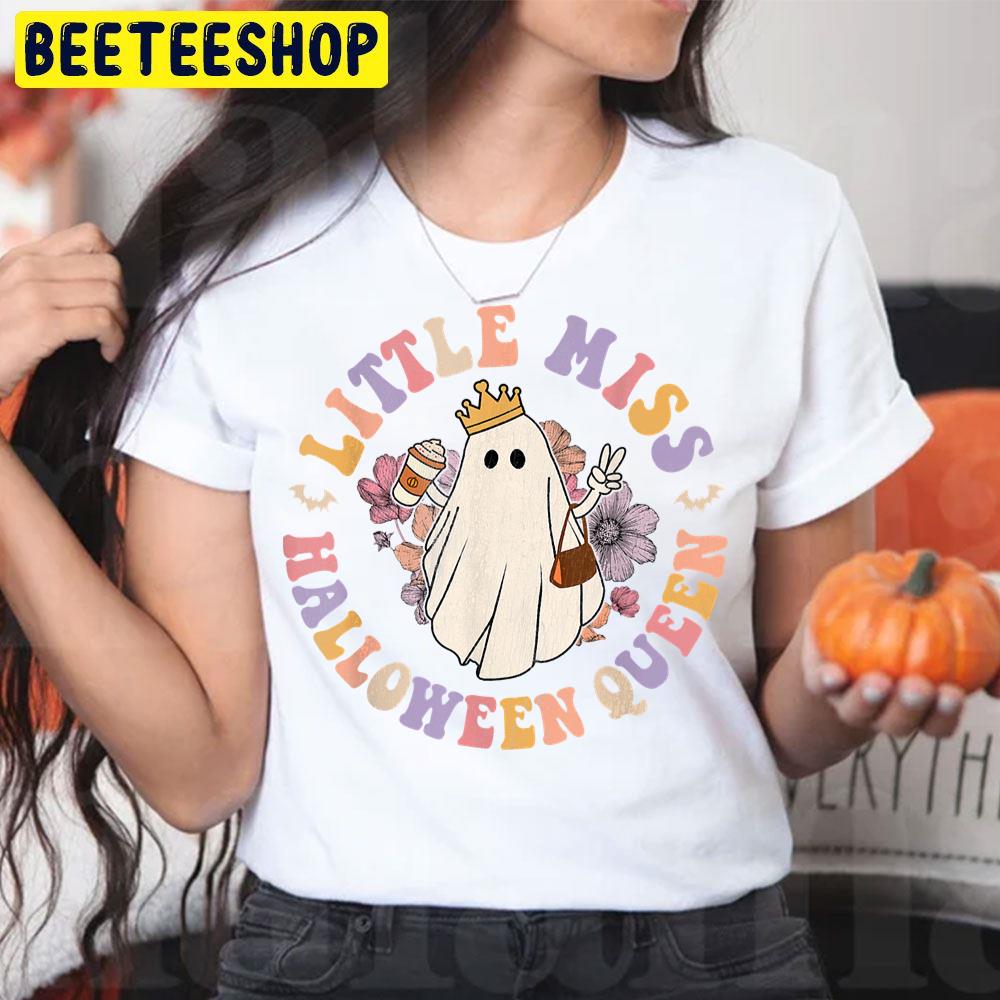 Retro Little Miss Halloween Queen Trending Unisex T-Shirt