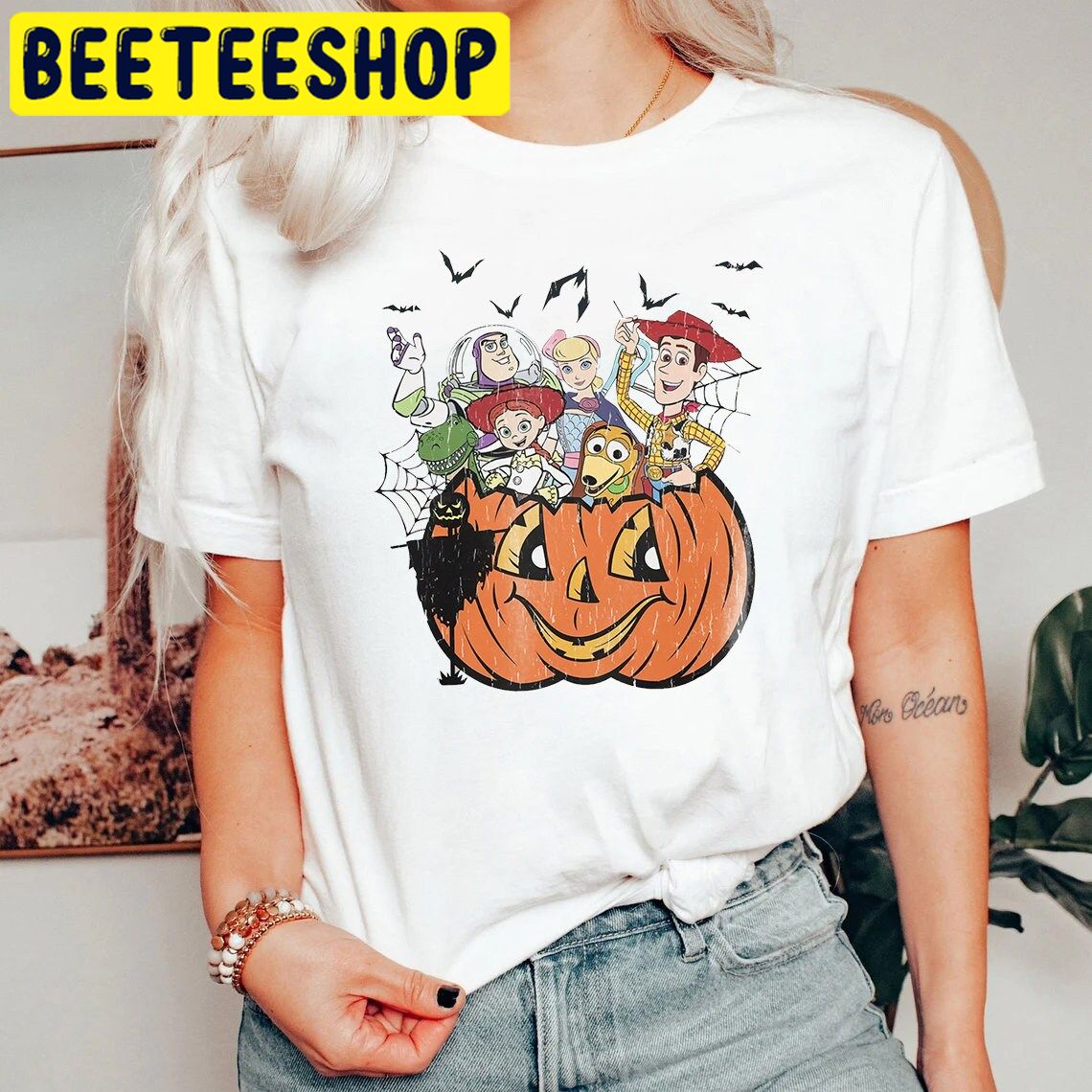 Retro Toy Story Movie Halloween Disneyland Trending Unisex Shirt