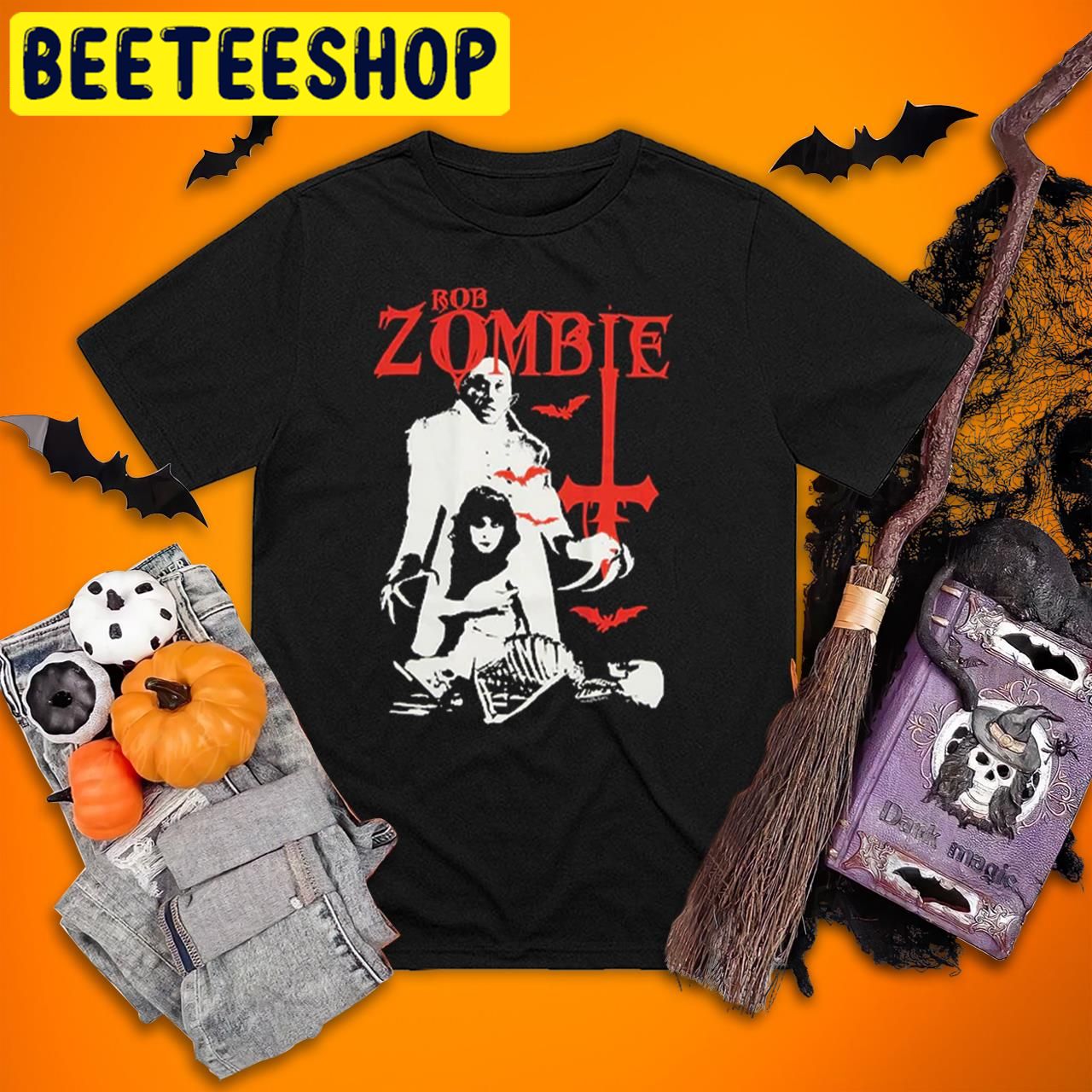 Rob Zombie Rock Band Vintage Halloween Trending Unisex T-Shirt
