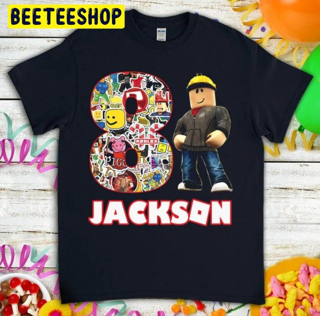 Roblox Birthday Tee Shirt for Boy