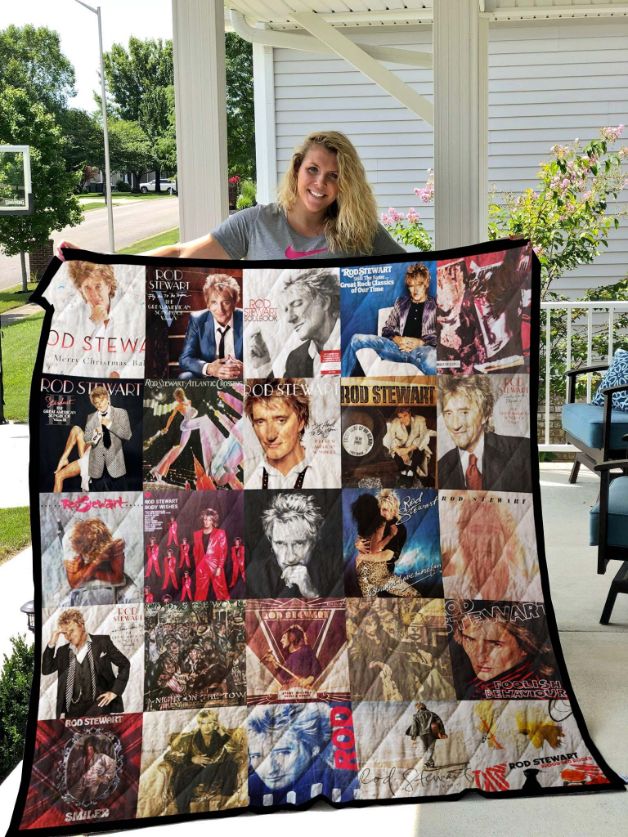 Rod Stewart Quilt Blanket