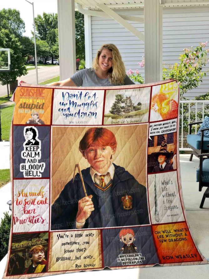 Ron Weasley Quilt Blanket 01