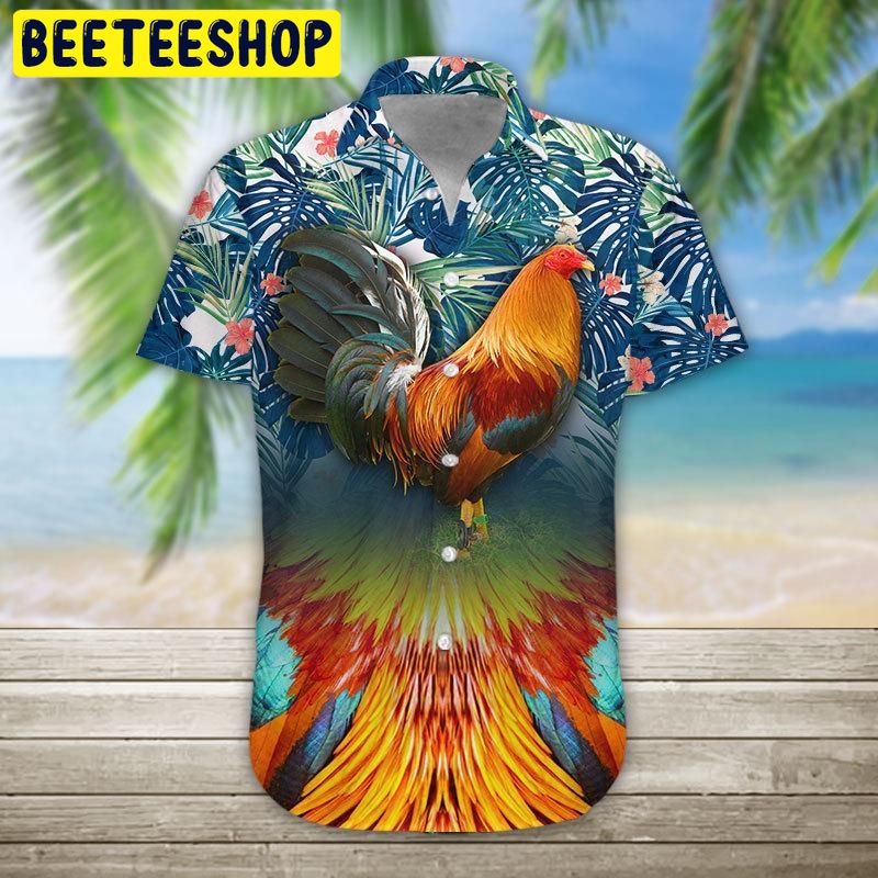 Rooster Trending Hawaiian Shirt