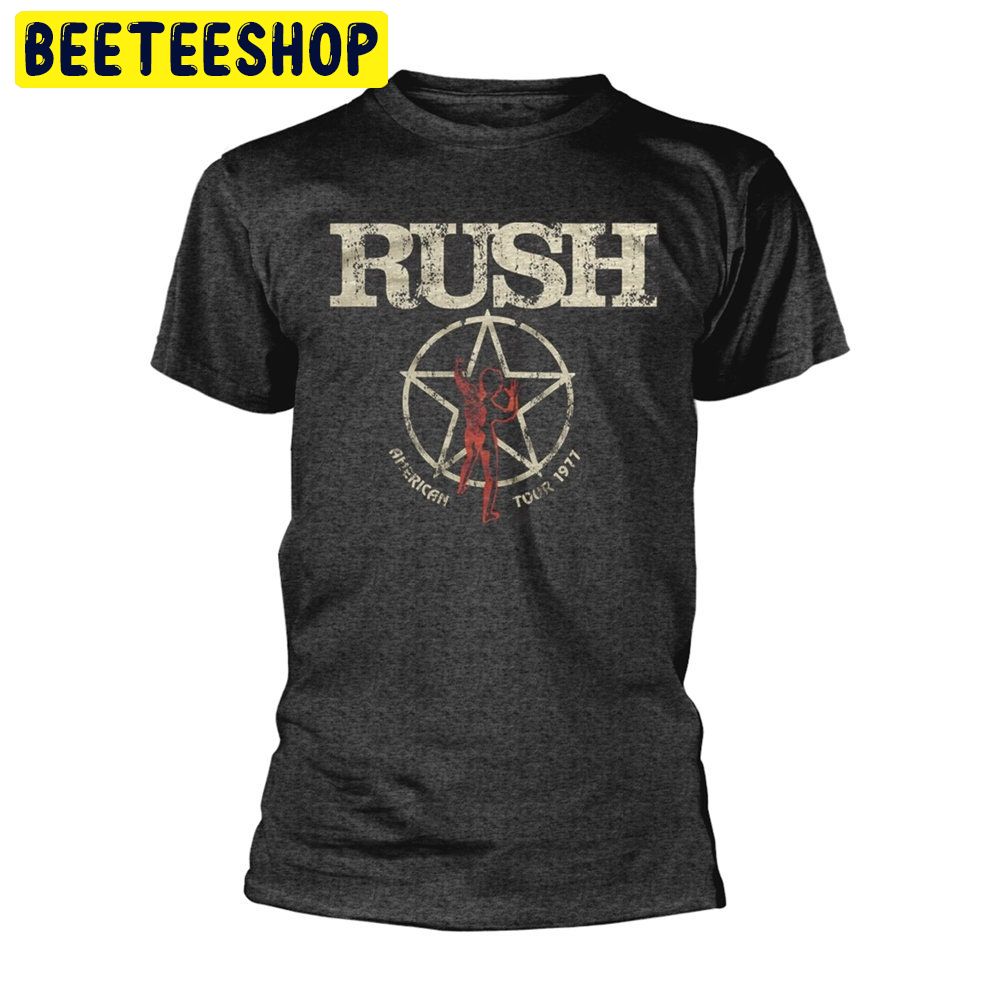 Rush American Tour 1977 A Farewell To Kings Trending Unisex Shirt