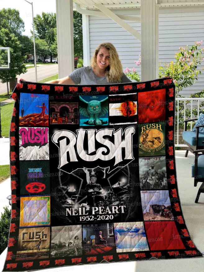 Rush Neil Peart Plus Size Quilt Blanket