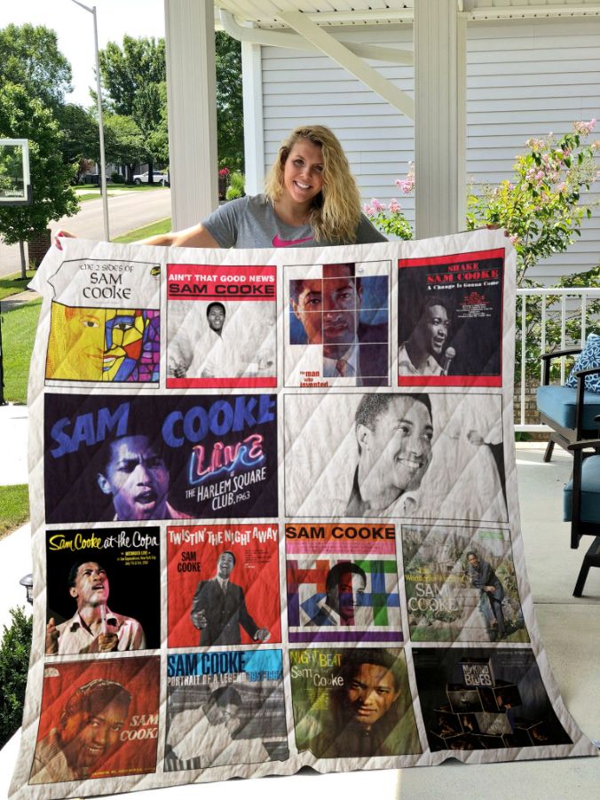 Sam Cooke Albums Quilt Blanket