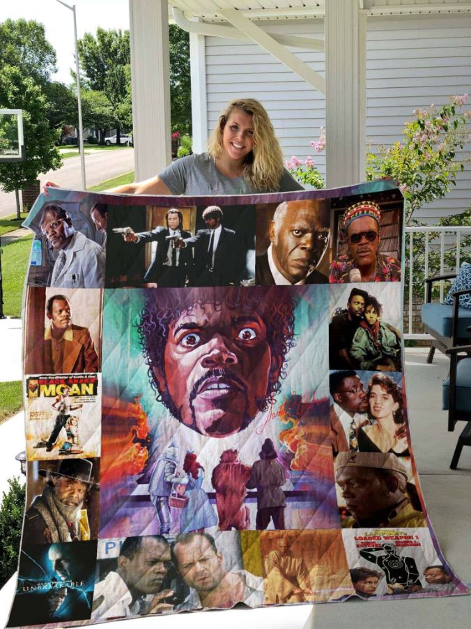 Samuel L. Jackson Quilt Blanket