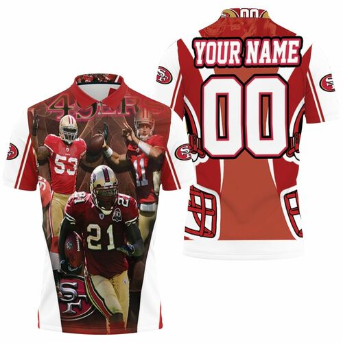 San Francisco 49ers Nfc West Division 2021 Super Bowl For Fans Personalized 3D All Over Print Polo Shirt