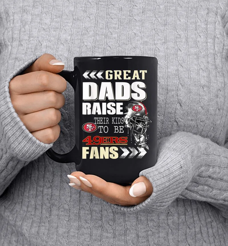 San Francisco-49er Great Dads Fan Football Mug