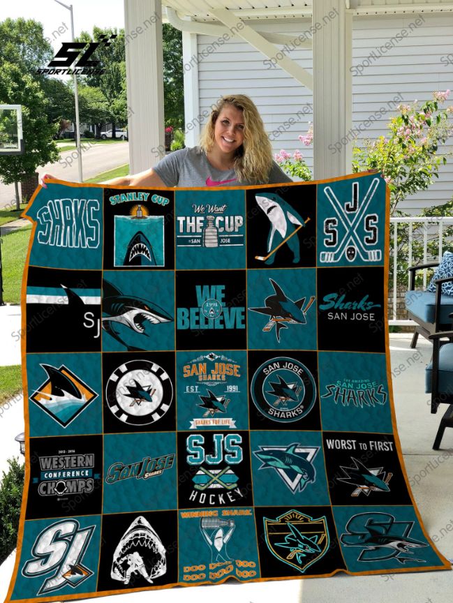 San Jose Sharks Worst To First Quilt Blanket Great Customized Blanket Gifts For Birthday Christmas Thanksgiving