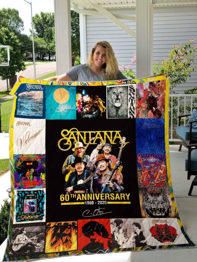 Santana Band Quilt Blanket