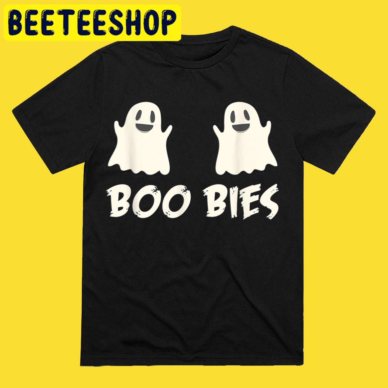 Say Boo Ghost Boo Bies Spooky Spooky Ghost Halloween Trending Unisex T-Shirt