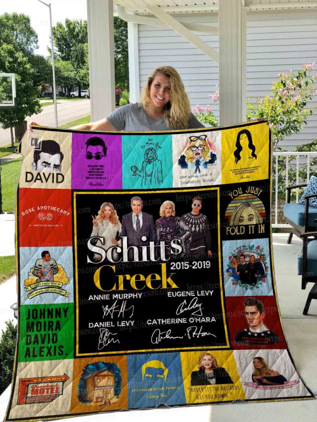 Schitt And Creek Quilt Blanket