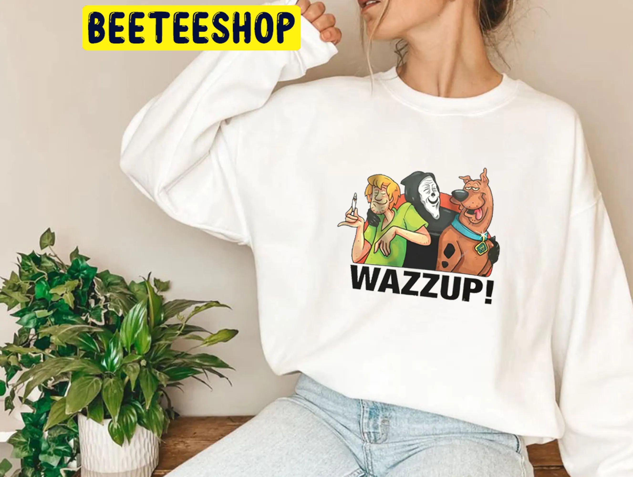 Scooby Doo Characters Wazzup Halloween Trending Unisex Shirt