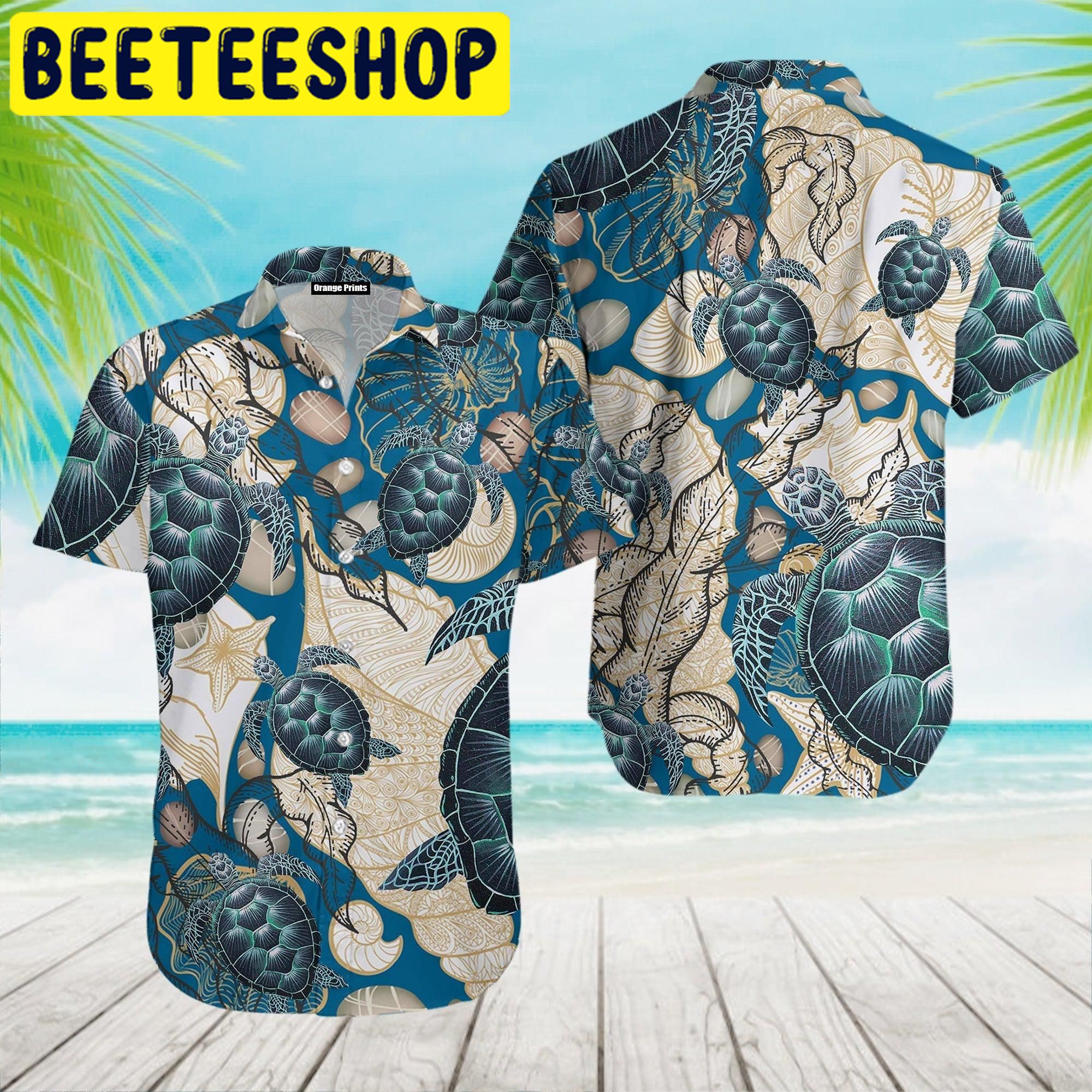 Sea Turtle Hawaiian Shirt 4359