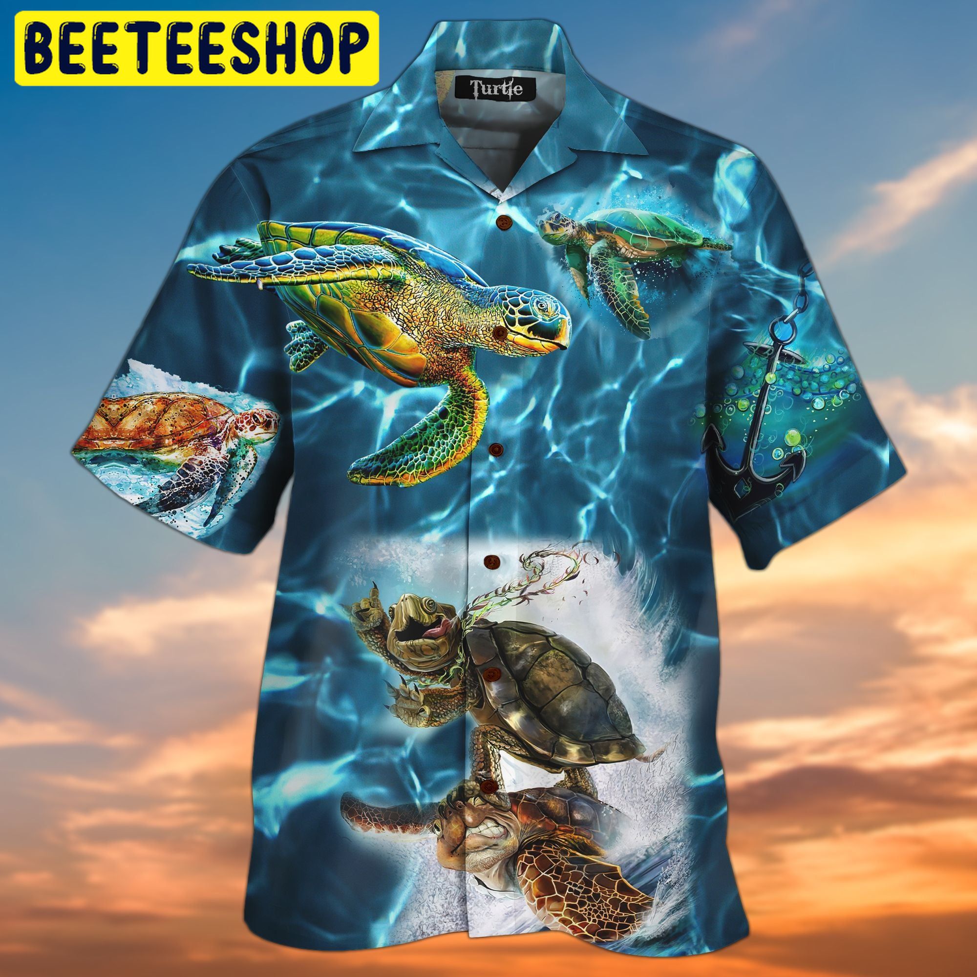 Sea Turtle Trending Hawaiian Shirt