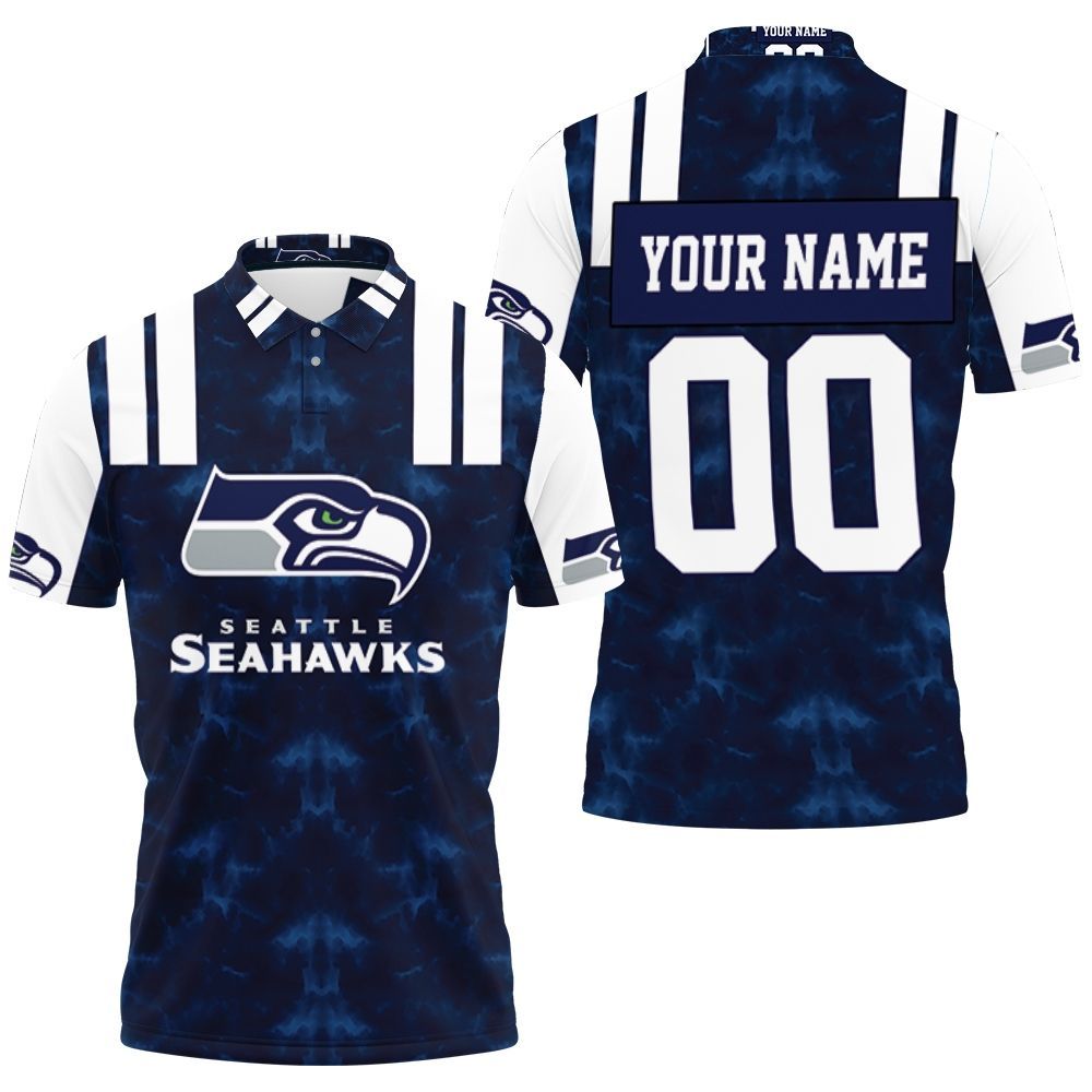 Seattle Seahawks Nfl For Seahawks Fan Personalized 3D All Over Print Polo Shirt