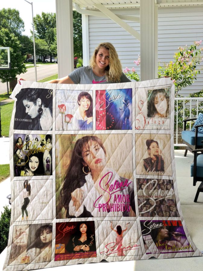 Selena Quintanilla Albums Quilt Blanket